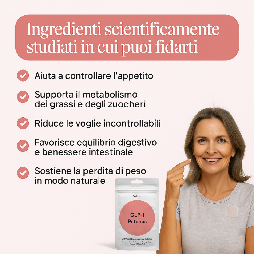 Velora™ - cerotti GLP-1