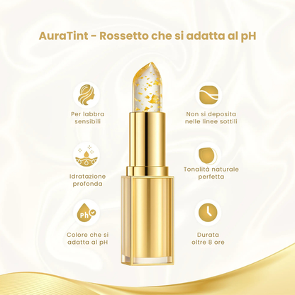 AuraTint™ – Rossetto che si adatta al pH