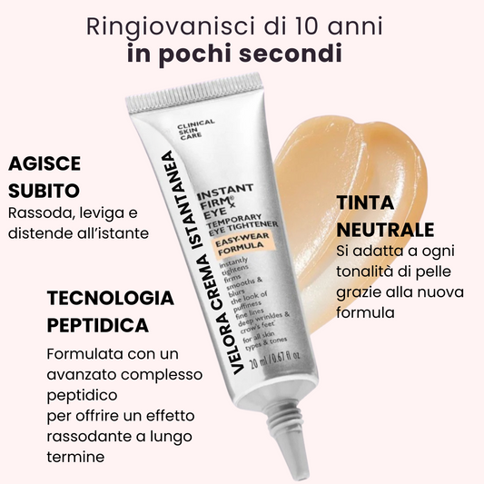 Velora - Crema rassodante istantanea per gli occhi